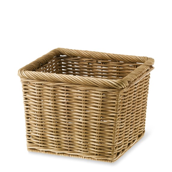 Addison Wall System Rattan Baskets | Williams-Sonoma