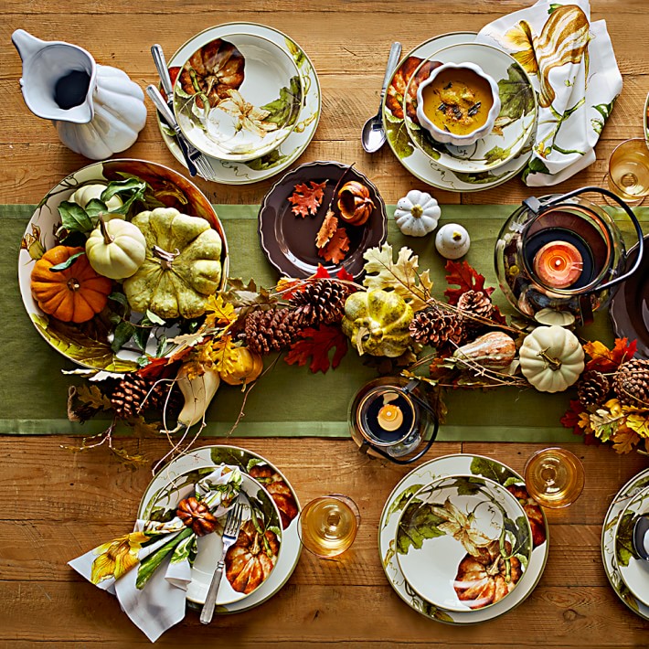 Botanical Pumpkin Dinnerware Collection