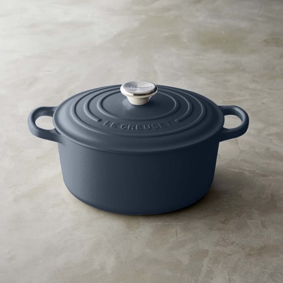 Le Creuset Signature Cast-Iron Matte Round Dutch Oven | Williams-Sonoma