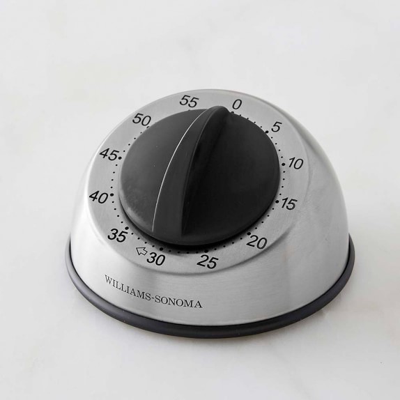 Williams Sonoma Stainless Steel Mechanical Timer