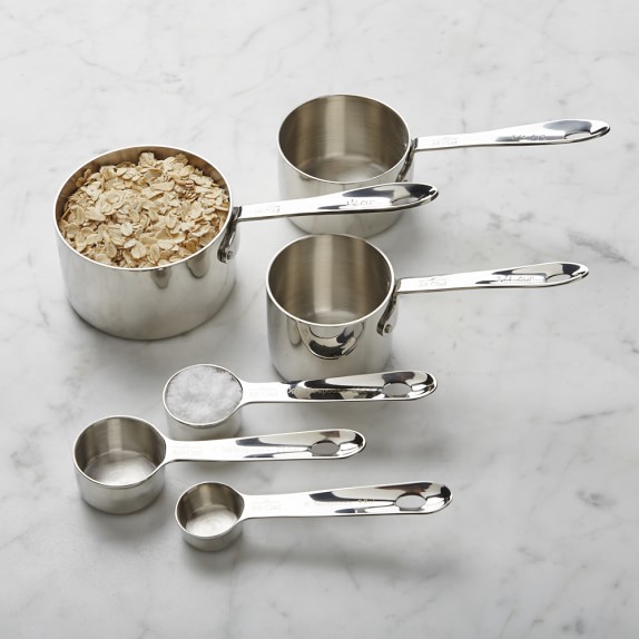 All-Clad Odd-Sized Measuring Cups & Spoons | Williams Sonoma