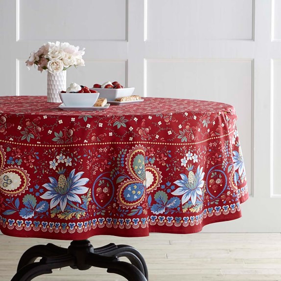 Berry Meadow Tablecloth | Williams Sonoma