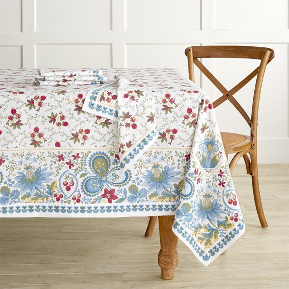 Berry Meadow Tablecloth | Williams Sonoma