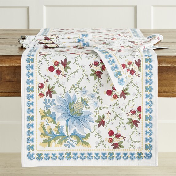 Berry Meadow Table Runner | Williams Sonoma