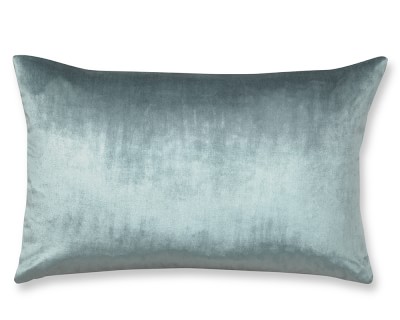 Velvet Lumbar Pillow Cover, Wedgwood | Williams Sonoma